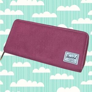 Herschel - Windsor Wine Nylon Zip Around Avenue Wallet
